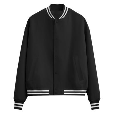 Бомбер унисекс STAN футер без начеса с контрастом 340