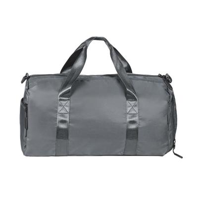Сумка спортивная "Gym" без ремня, серая, 45х21х20 см, полиэстер