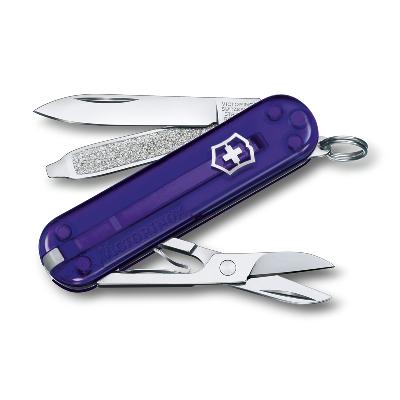 Ножбрелок VICTORINOX Classic SD Colors "Persian Indigo", 58 мм, 7 функций