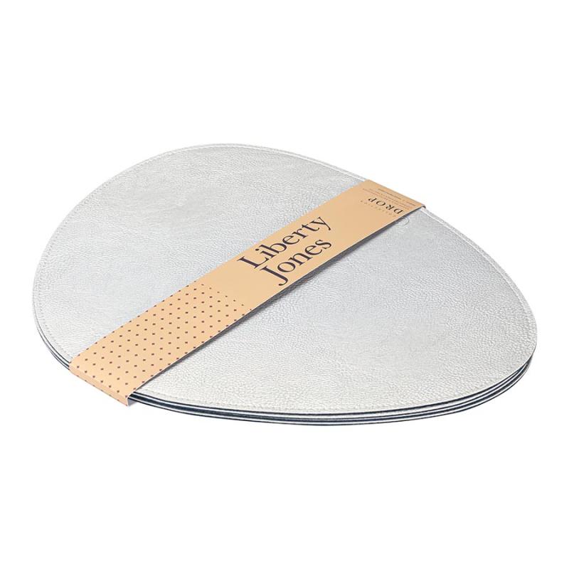 Набор из 4х двухсторонних сервировочных салфеток drop, 33х41 см