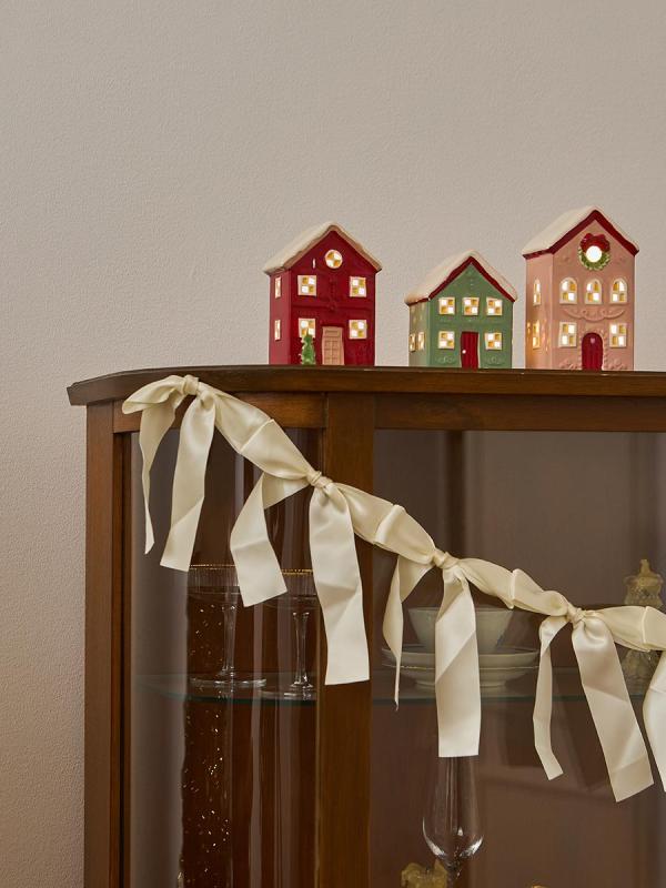 Домик с подсветкой fensborg из коллекции new year essential, 13 см