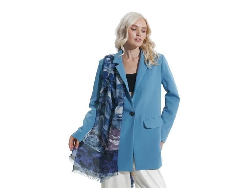 Шарф- палантин Уральский хребет