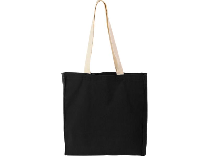 Сумка Donny из  хлопка 250г/м2 с донной складкой и парусиновыми ручками