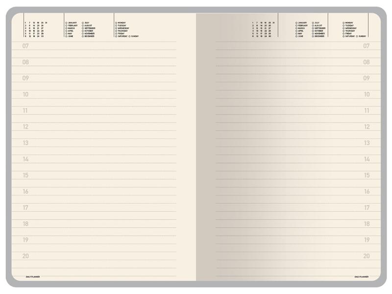 Ежедневник недатированный А5 Megapolis Color Flex New