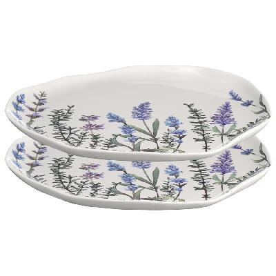 Набор тарелок floral, D26 см, 2 шт.