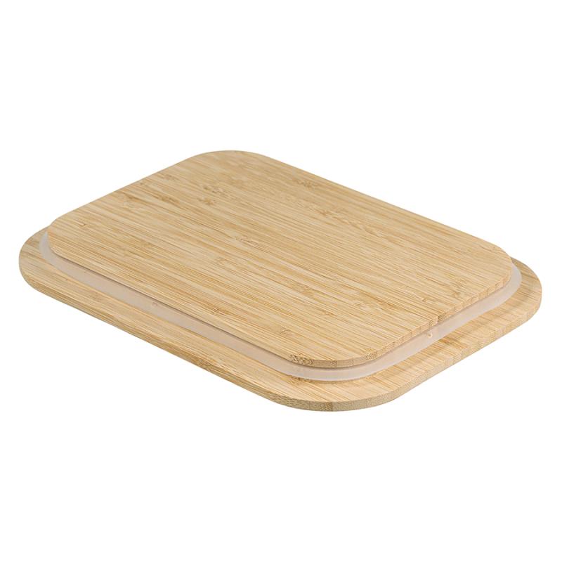 Контейнер для запекания и хранения eco store с крышкой из бамбука, 1520 мл