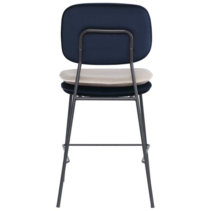 Стул полубарный pea, велюр