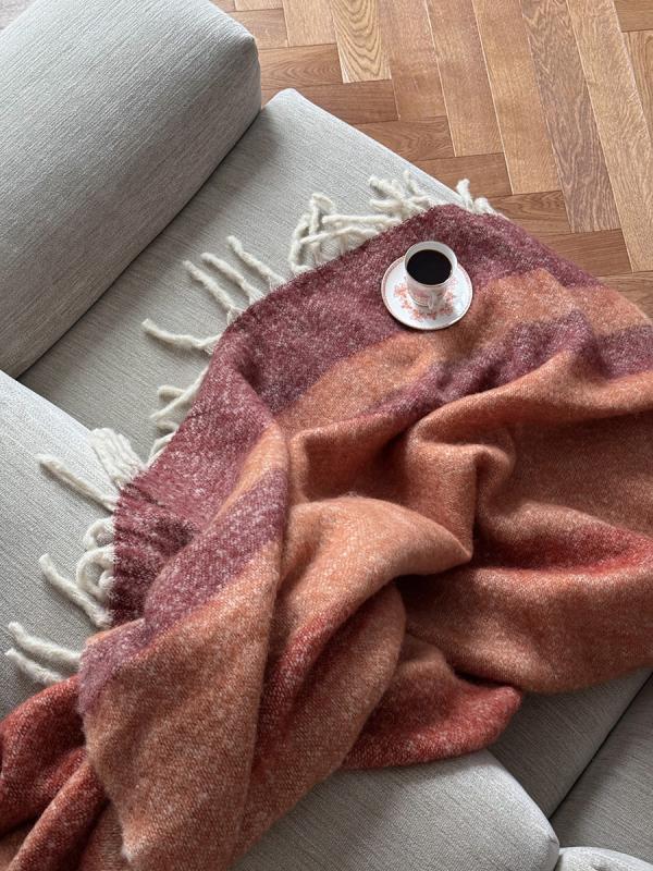 Плед мохер over horizon  из коллекции trendy ruffles, 130х180 см