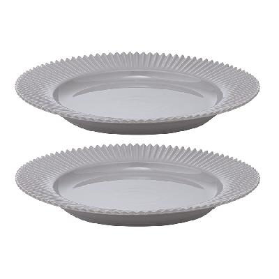 Набор из двух тарелок  из коллекции edge, 21 см