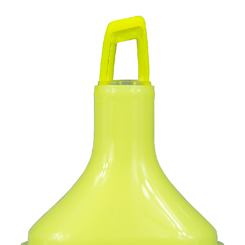 Маркер текстовый Flora,  с неоново-желтыми чернилами, пластиковый