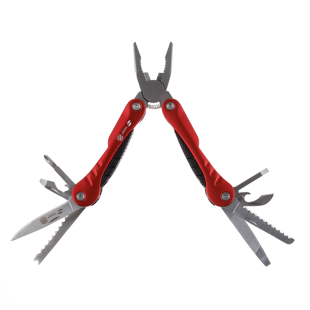Мультитул Stinger, 103x45 мм, 15 функций, в комплекте нейлоновый чехол
