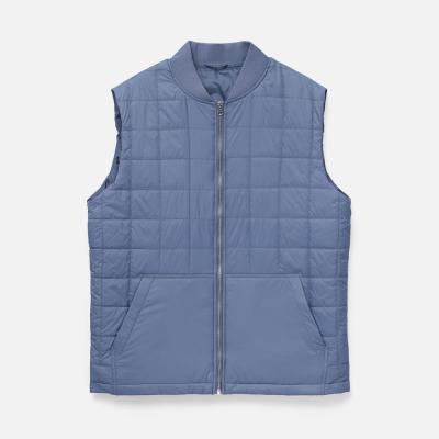 Жилет унисекс Warmbridge, синий (джинс), размер 4XL