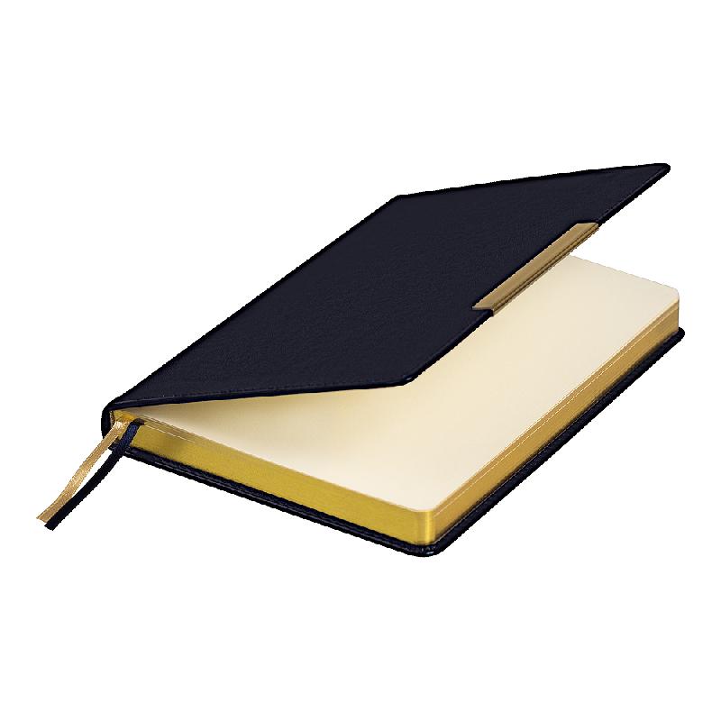 Ежедневник City Moderna Pristine А5,  с золотистым, недатированный, в твердой обложке с поролоном