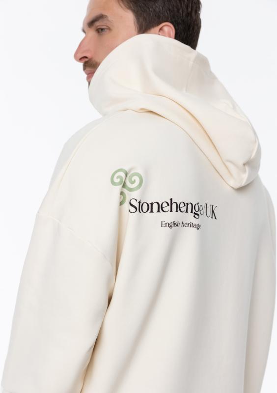 Худи унисекс STAN оверсайз футер без начёса 350