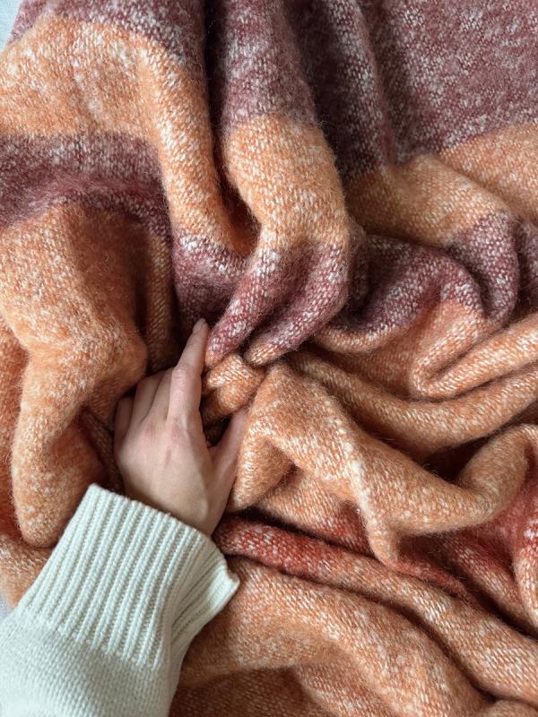 Плед мохер over horizon  из коллекции trendy ruffles, 130х180 см