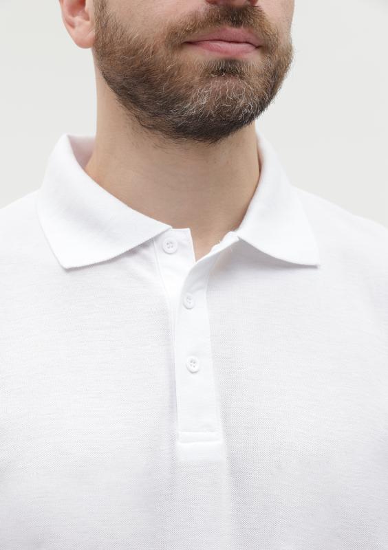 Рубашка поло мужская  STAN хлопок/полиэстер 185