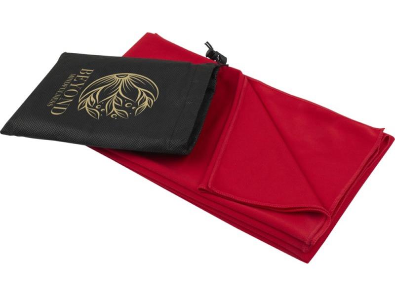 Полотенце спортивное Lucas из переработанного полиэстера, 50х140 см