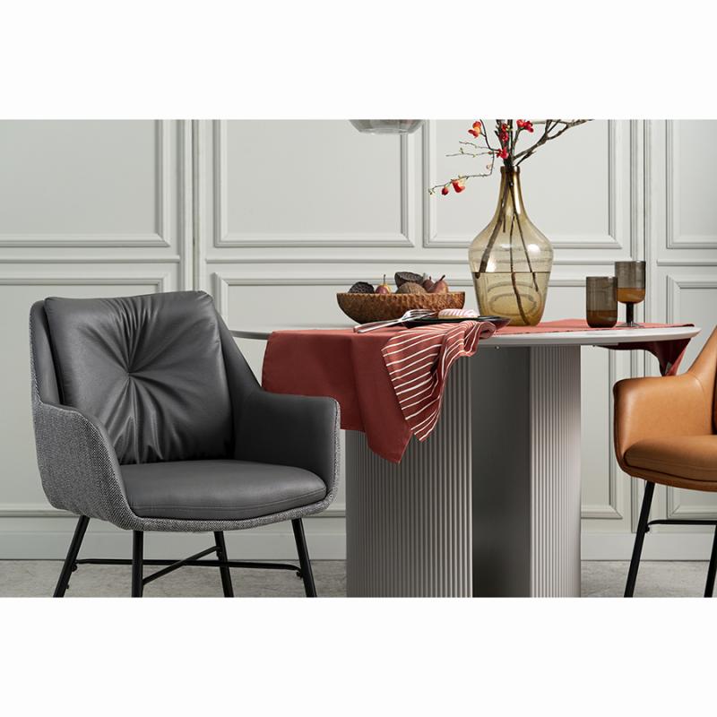 Стул allar, экокожа, рогожка