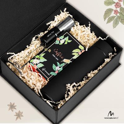 Подарочный набор Solution Prestige Trio (термос, вспениватель для молока, кофе)