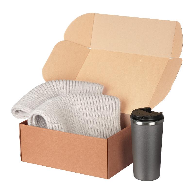 Подарочный набор Forges,  (шарф, термокружка)