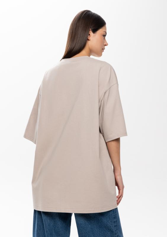 Футболка унисекс оверсайз STAN хлопок  240