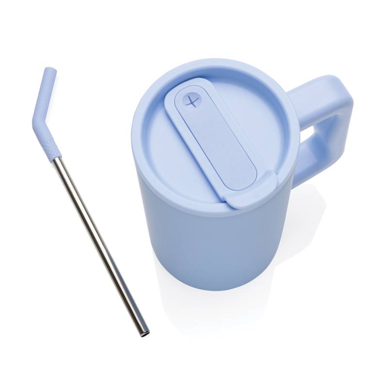 Термокружка Cube из переработанной стали RCS, 800 мл