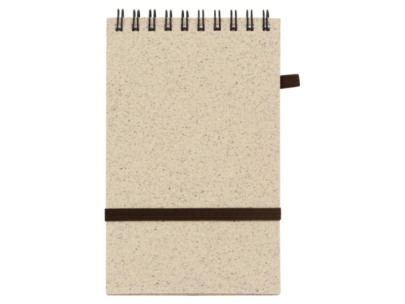Блокнот Toledo S с обложкой из пшеницы и пластика