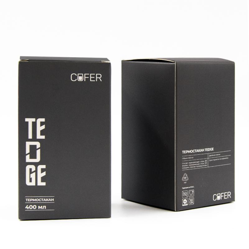 Термостакан TEDGE (красный с белым)