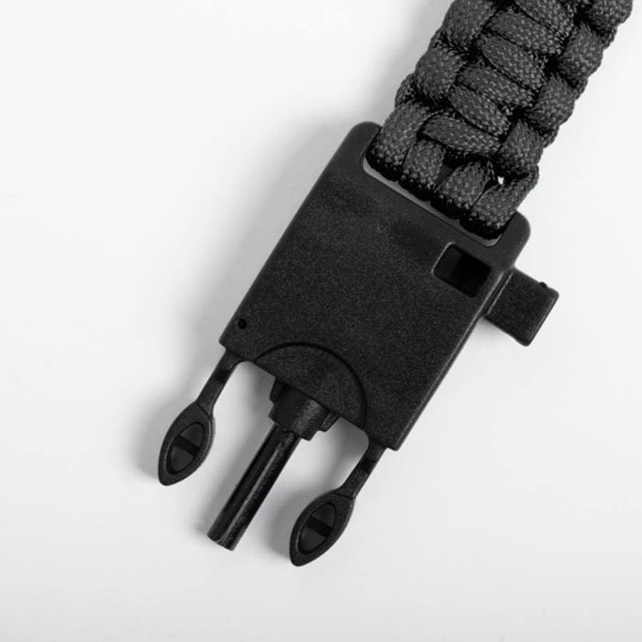 Походный браслет многофункциональный KUPRA, нейлон, пластик, зеленый, 25.5 x 3.4 x 1.1 см