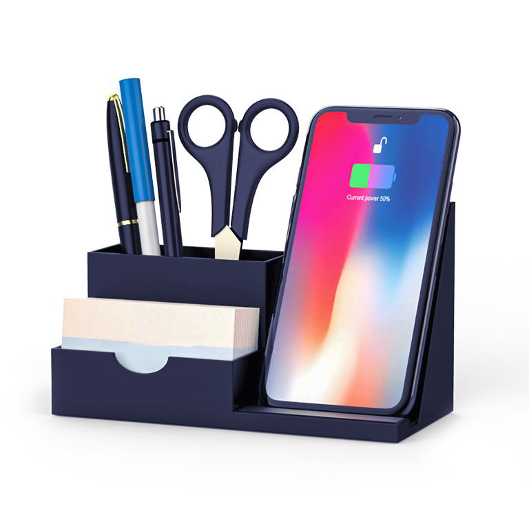 Настольный органайзер c  беспроводной зарядкой