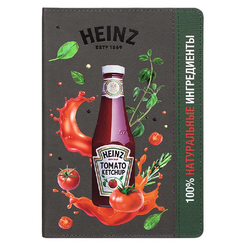 Ежедневник Flexy Viva Latte Daphne Color Print Sample Heinz A5, недатированный, в гибкой обложке