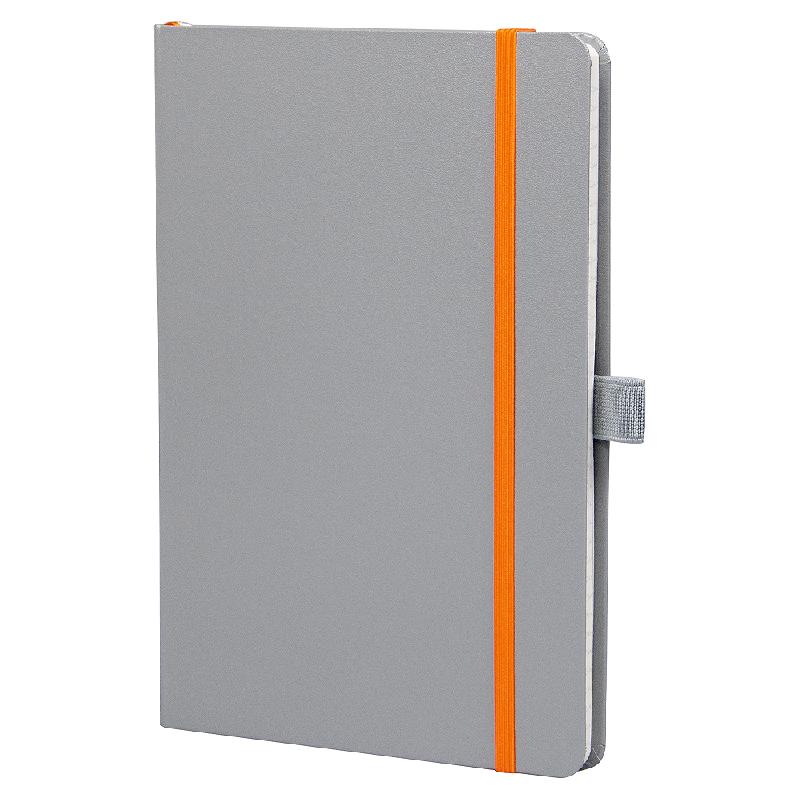 Блокнот Alfa Polo Line А5 в линейку , в твердой обложке с  резинкой и петлей для ручки