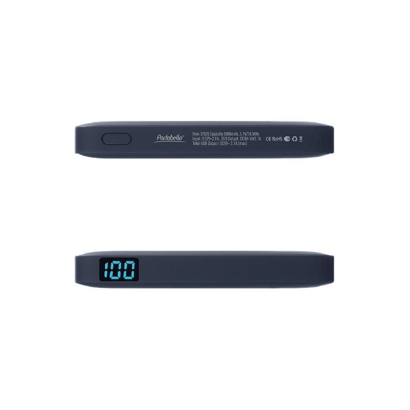 Внешний аккумулятор с подсветкой Ancor 5000 mAh