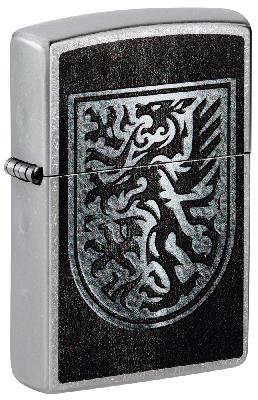 Зажигалка ZIPPO Dragon Design с покрытием Street Chrome, латунь, 38x13x57 мм