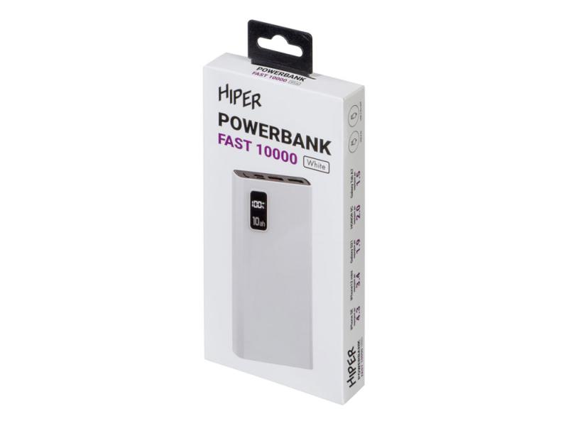 Портативный внешний аккумулятор FAST, 10000 mAh