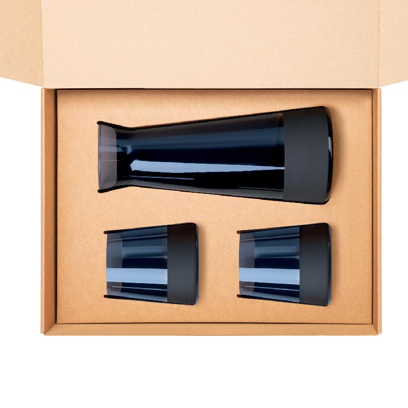 Подарочный набор декантер + 2 стакана, Sapphire