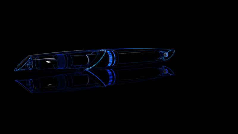 Перьевая ручка PININFARINA PF Two BLUE