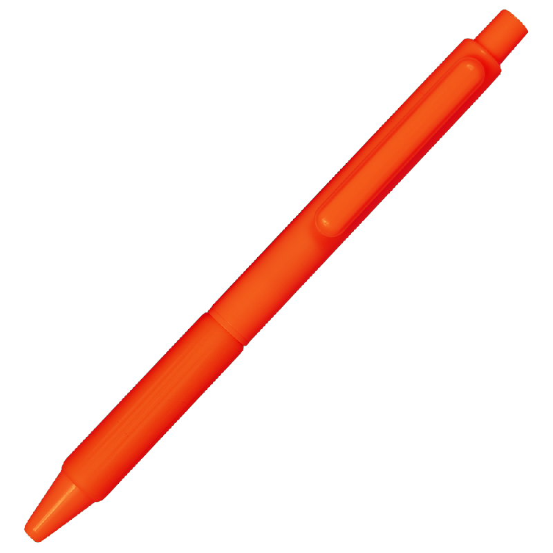 Ручка шариковая Flora Color с полугелиевым стержнем