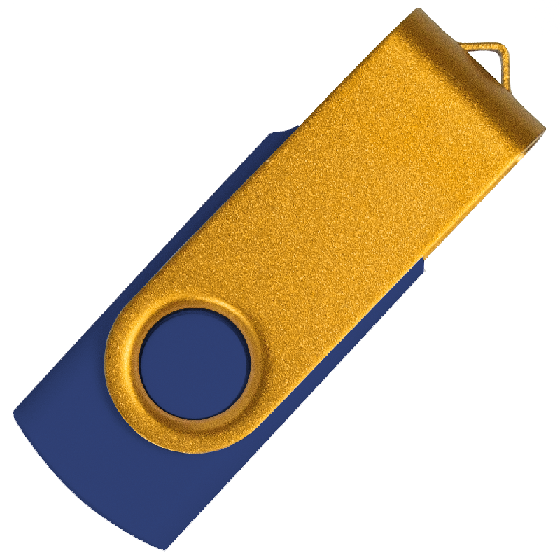 Флеш накопитель USB 2.0 Twister Сolor Mix 16GB, пластик Софт Тачметалл