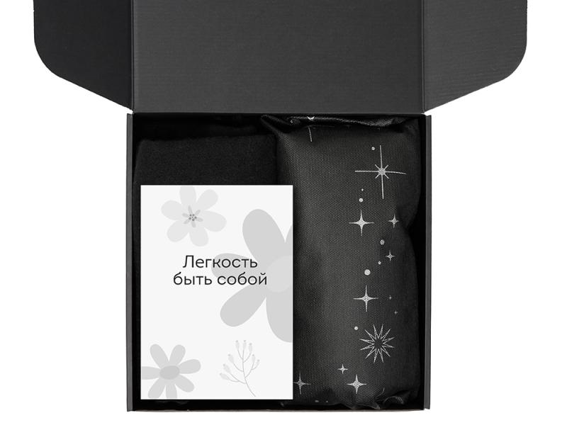 Подарочный набор Re:f. Walk с палантином, шоппером и термосом