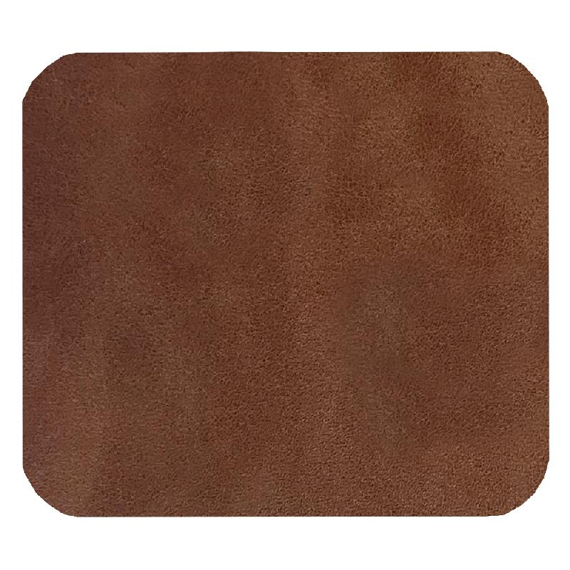 Шеврон Rectangle Smooth Leather размер 40*35 мм, со скругленными углами