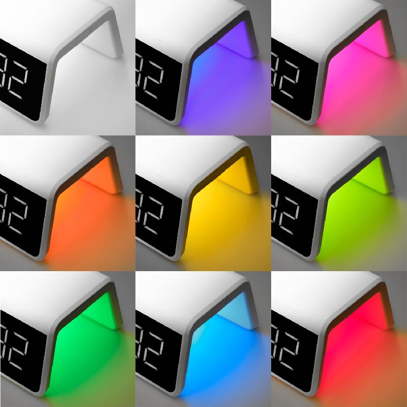 Зарядная станция с часами 15W Флейм (Flame)