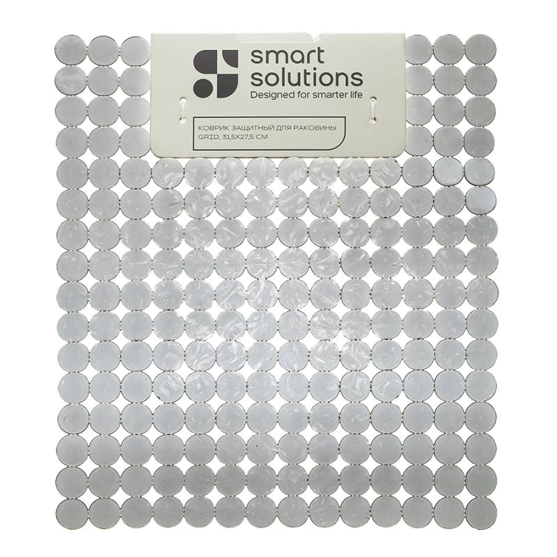 Коврик защитный для раковины grid, 31,5х27,5 см