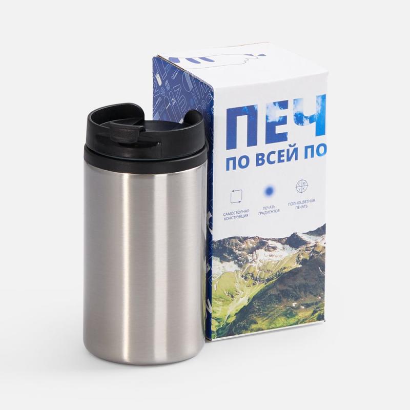 Коробка с полноцветной печатью для термостакана Canella