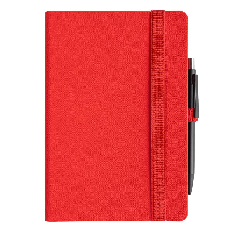 Ежедневник Flexy Line Linen А5, недатированный, в гибкой обложке, с резинкой и петлей для ручки