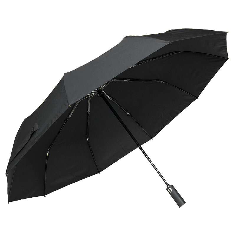 Зонт складной автоматический Forest Cardiff  Safeclosing, диаметр 130 см, 10 панелей, с плавным закрытием, в подарочной коробке