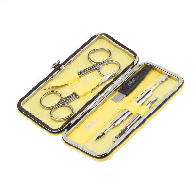 Маникюрный набор GD, 5 пр Футляр: искусcтвенная кожа