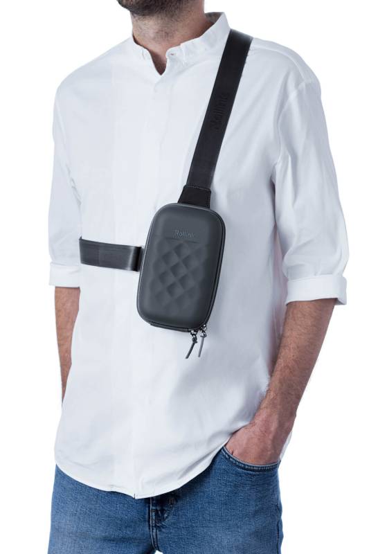 Дорожная сумочка Rollink Mini Bag Go 19,5x12x6 см, серая