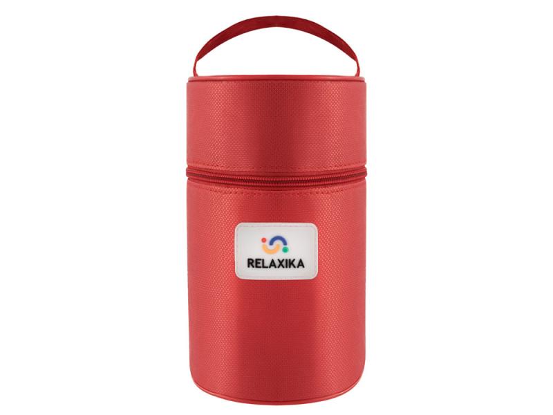 Термос для еды Relaxika 301 в чехле, 1200 мл