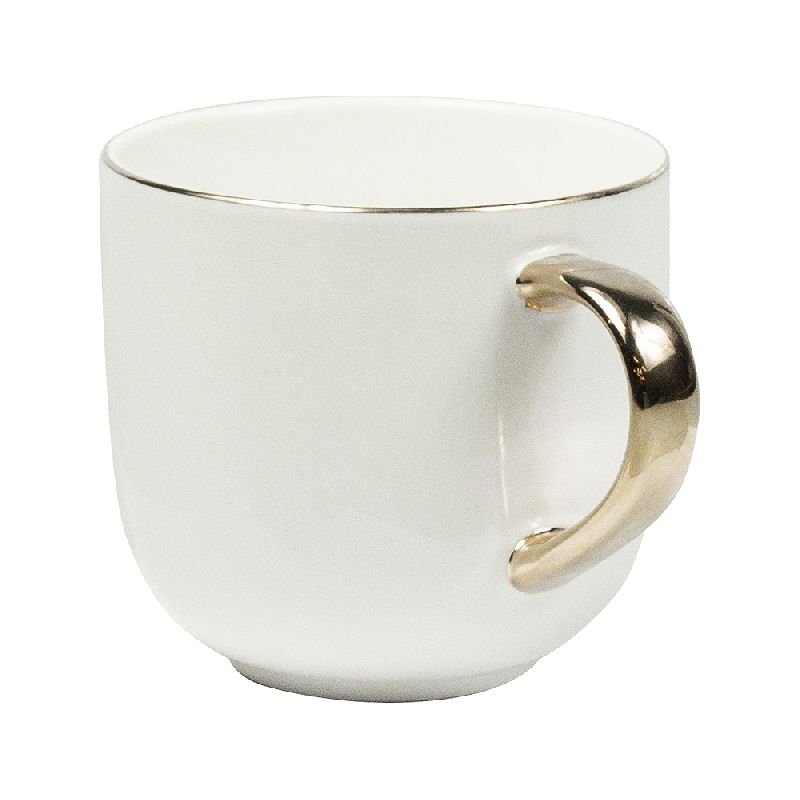 Кружка фарфоровая Casa Grande Lavender Varnish глянцевая,  400 мл